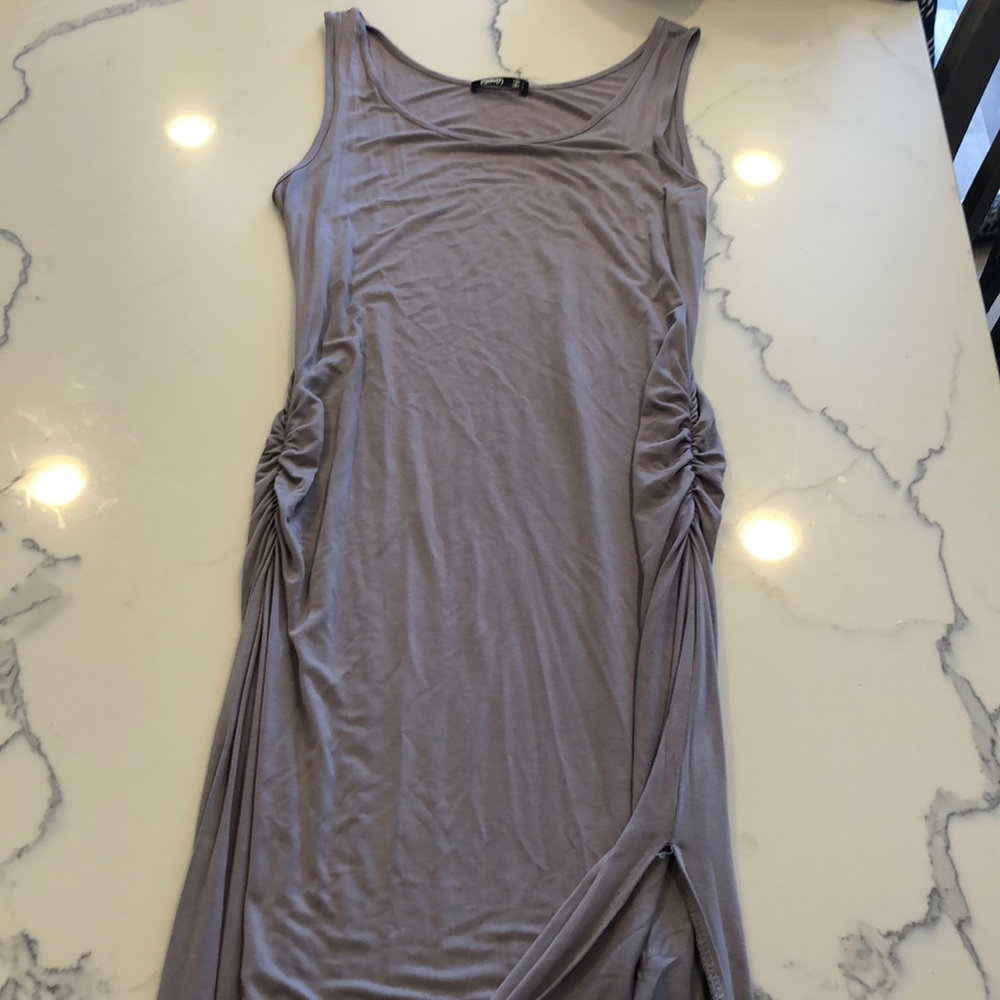 Maternity maxi dress